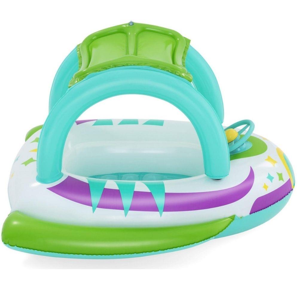 Bestway Gölgelikli Direksiyonlu Kornalı Bot 107x102 Cm - 34149 (Lisinya)