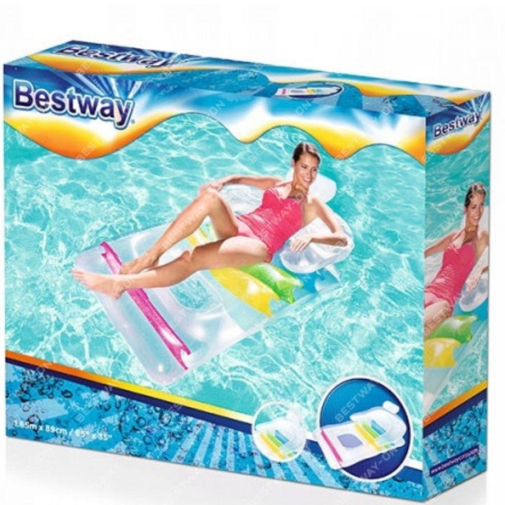 Bestway Şişme Deniz Yatağı Sırt Destekli - 43011 (Lisinya) Bestway Şişme Deniz Yatağı Sırt Destekli - 43011 (Lisinya)