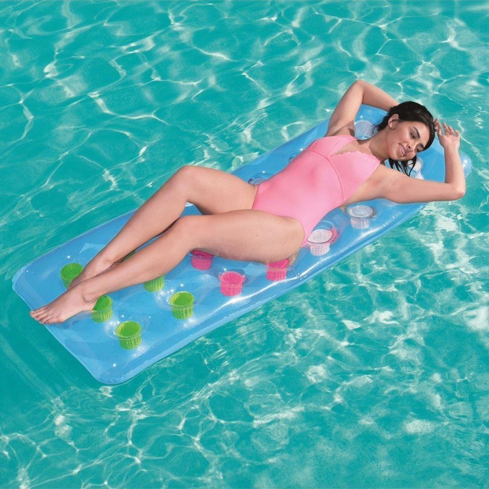 Bestway Şişme Pencereli Bardaklı Deniz Yatağı - 43040 (Lisinya) Bestway Şişme Pencereli Bardaklı Deniz Yatağı - 43040 (Lisinya)