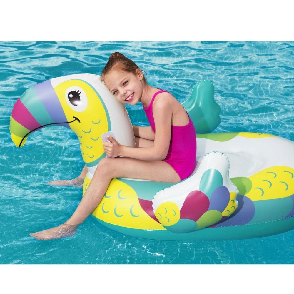 Bestway Tutunmalı Papağan Binici 173x91 Cm - 41437 (Lisinya)