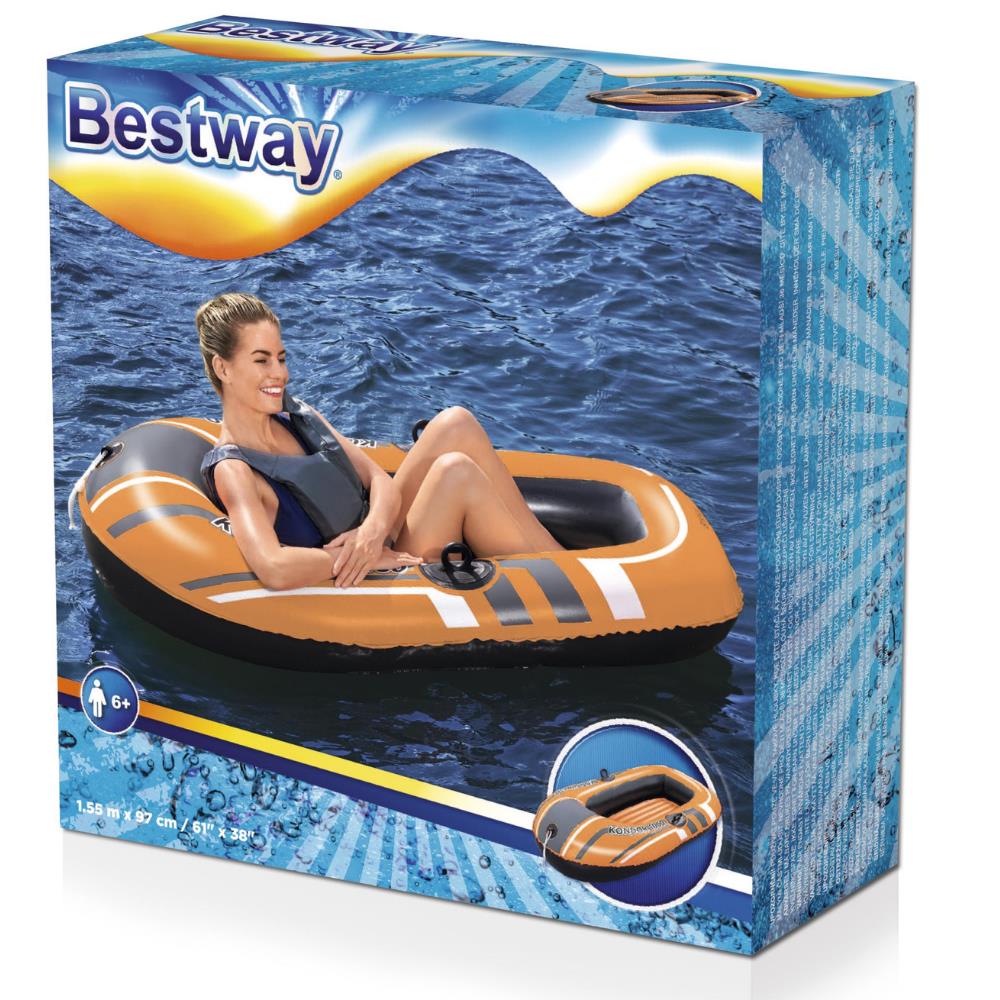 Bot Hydro Force 1 Kişilik 155x97 Cm Bestway - 61099 (Lisinya) Bot Hydro Force 1 Kişilik 155x97 Cm Bestway - 61099 (Lisinya)