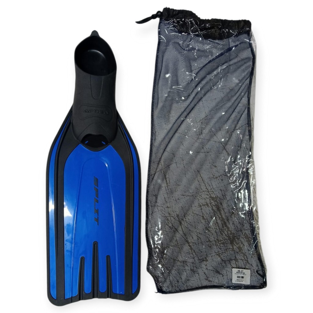 Split Esnek Yüzücü Paleti MAVİ Çantalı - 36-37 - BXL582 (Lisinya)