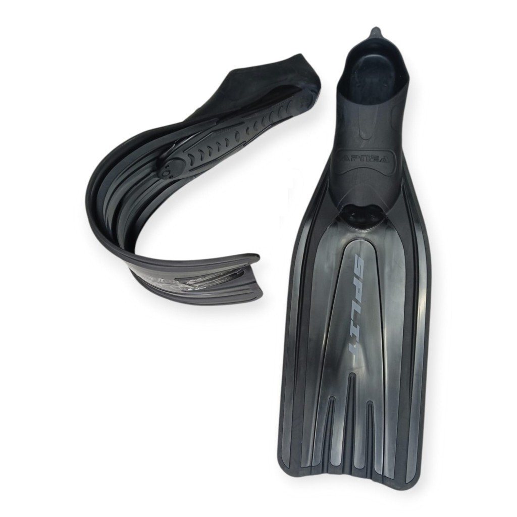 Split Esnek Yüzücü Paleti SİYAH Çantalı - 44-45 - BXL586 (Lisinya)