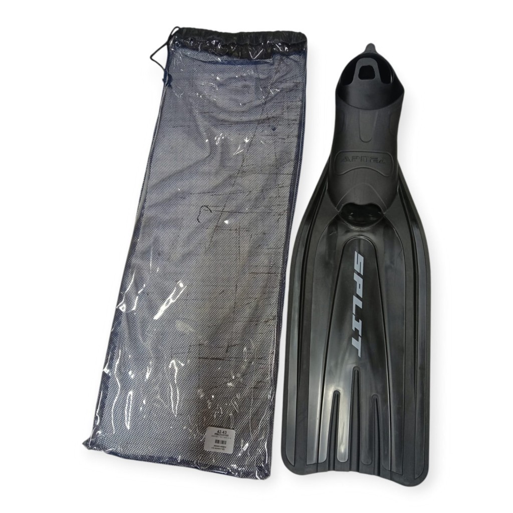 Split Esnek Yüzücü Paleti SİYAH Çantalı - 44-45 - BXL586 (Lisinya)