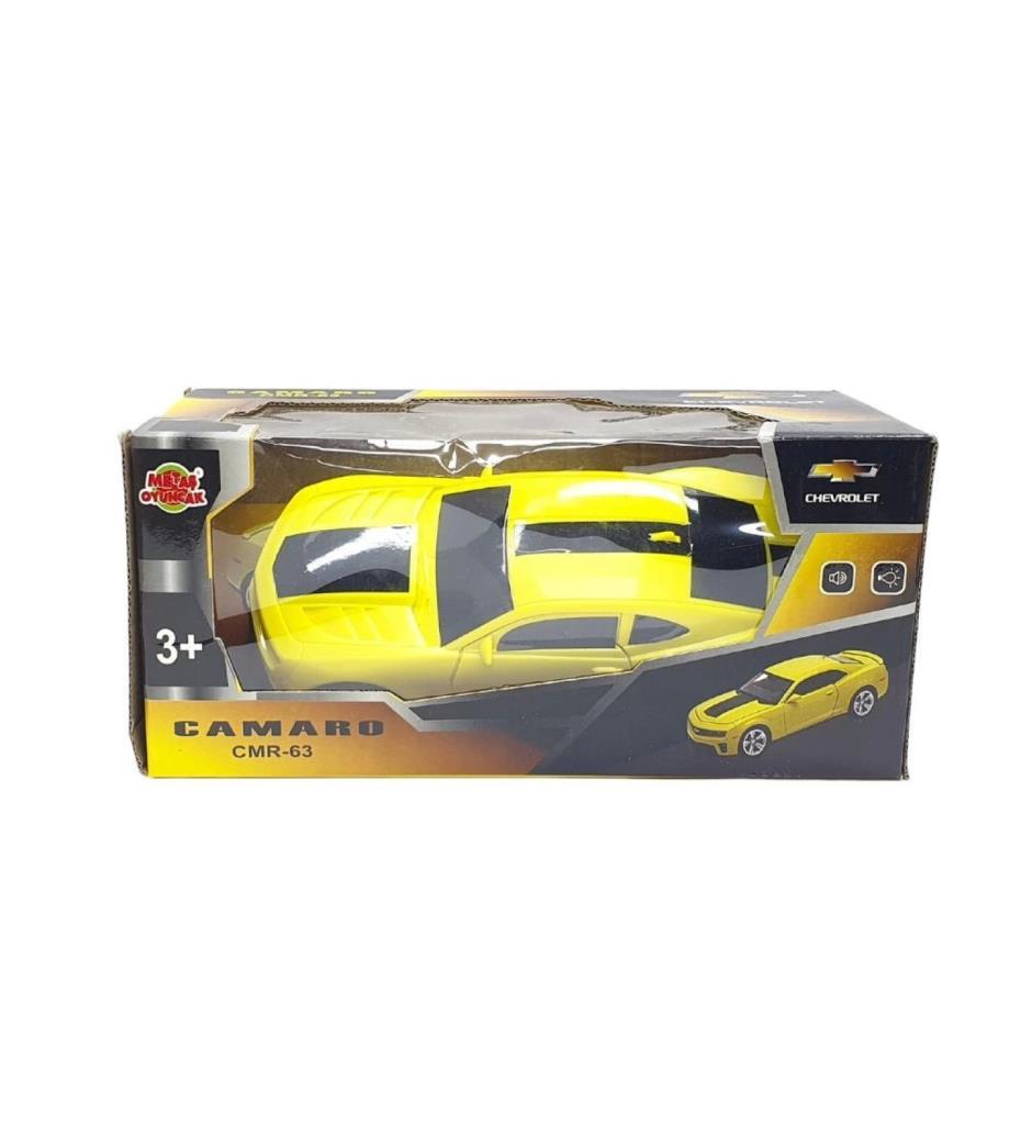 Çarp Dön Işıklı Sesli Camaro SARI - CMR-063 (Lisinya) Çarp Dön Işıklı Sesli Camaro SARI - CMR-063 (Lisinya)