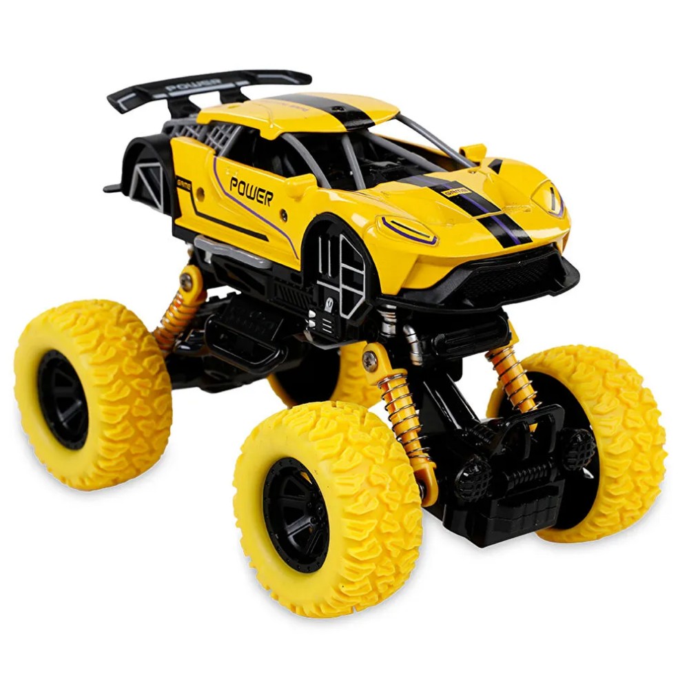 Çek Bırak Amorsitörlü Off-Road Araba - KLX600-335 - Sarı (Lisinya)