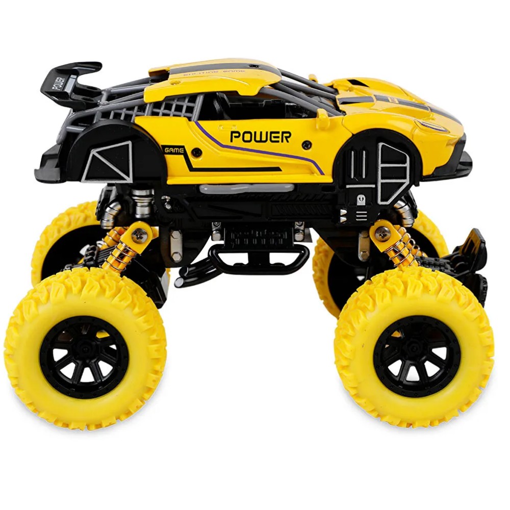 Çek Bırak Amorsitörlü Off-Road Araba - KLX600-335 - Sarı (Lisinya)
