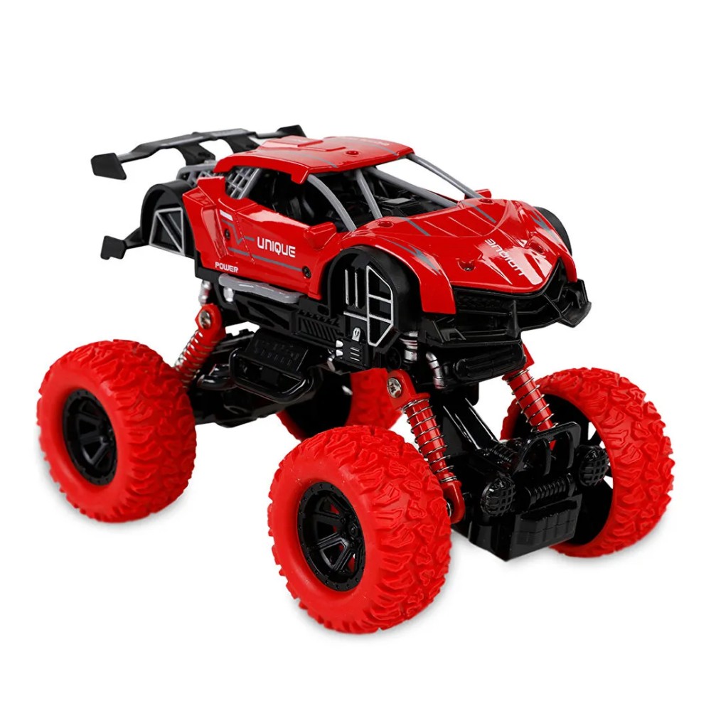Çek Bırak Amorsitörlü Off-Road Araba - KLX600-335 - Kırmızı (Lisinya)