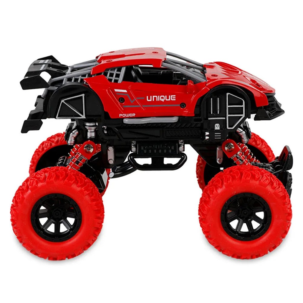 Çek Bırak Amorsitörlü Off-Road Araba - KLX600-335 - Kırmızı (Lisinya)