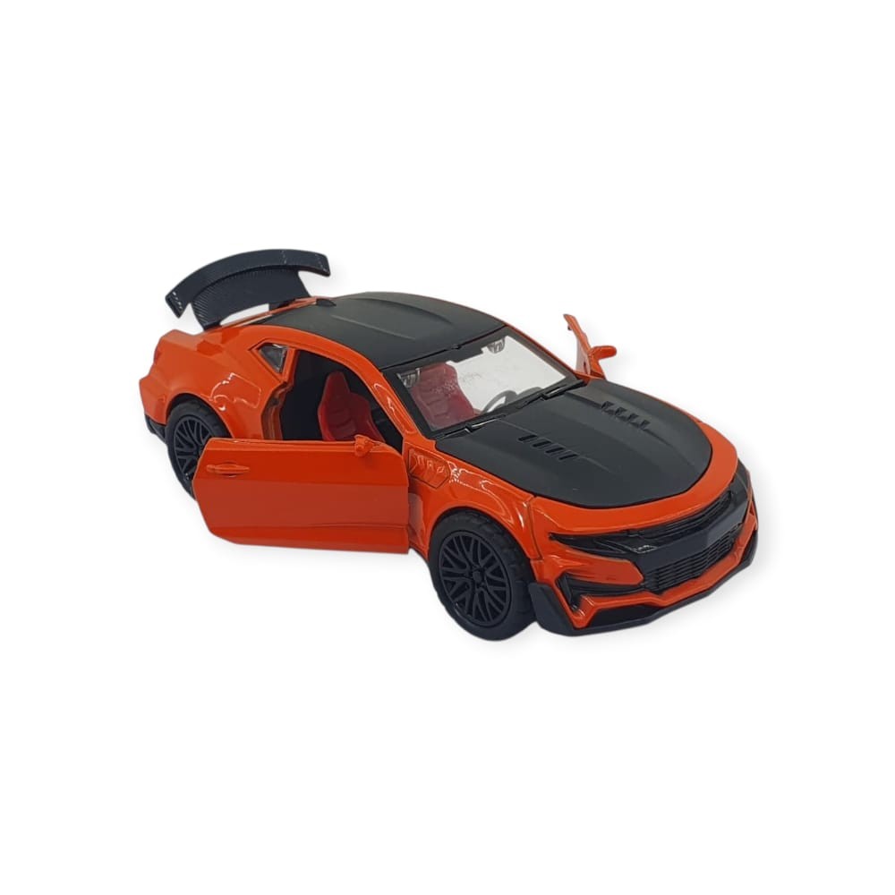 Çek Bırak Araba Metal - 3611C - Turuncu (Lisinya)