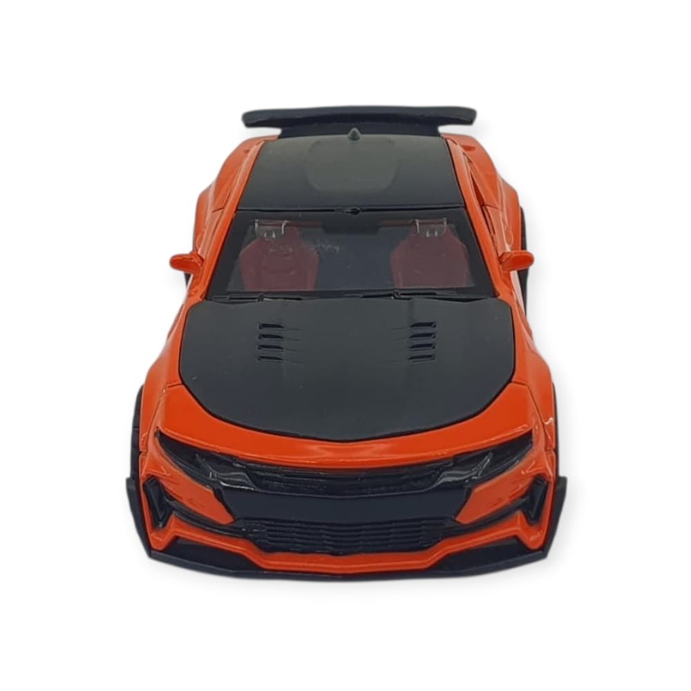 Çek Bırak Araba Metal - 3611C - Turuncu (Lisinya)