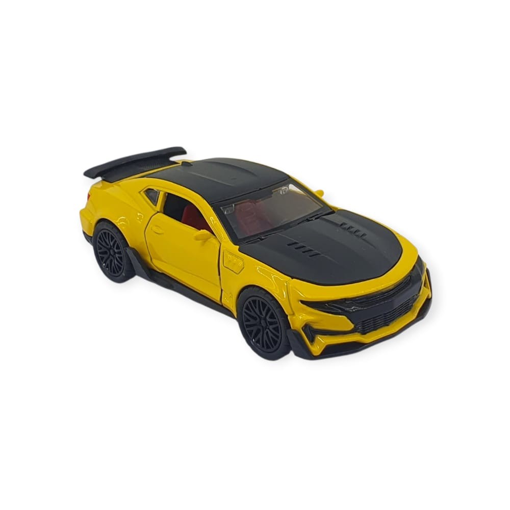 Çek Bırak Araba Metal - 3611C - Sarı (Lisinya)