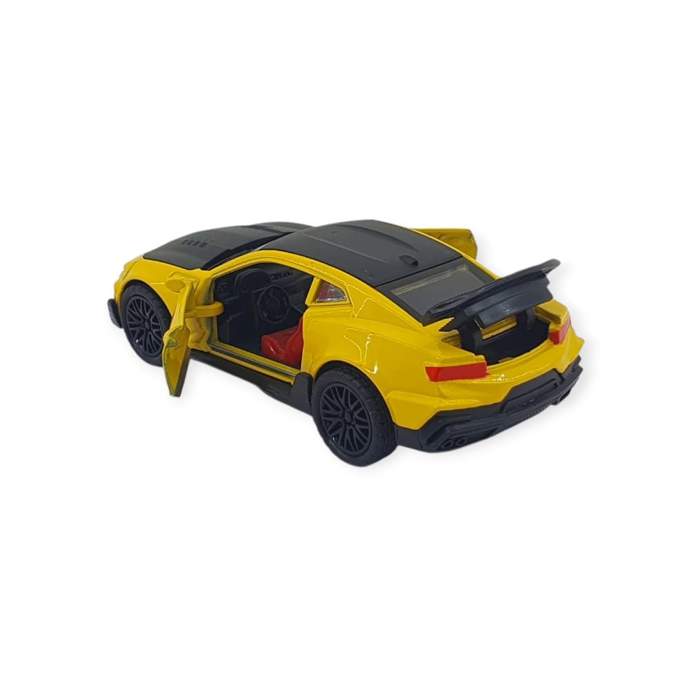 Çek Bırak Araba Metal - 3611C - Sarı (Lisinya) Çek Bırak Araba Metal - 3611C - Sarı (Lisinya)