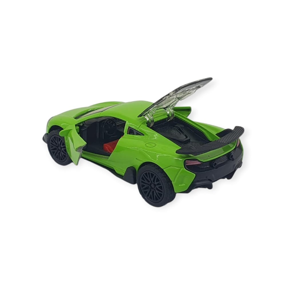 Çek Bırak Araba Metal - 3661C- Yeşil (Lisinya)