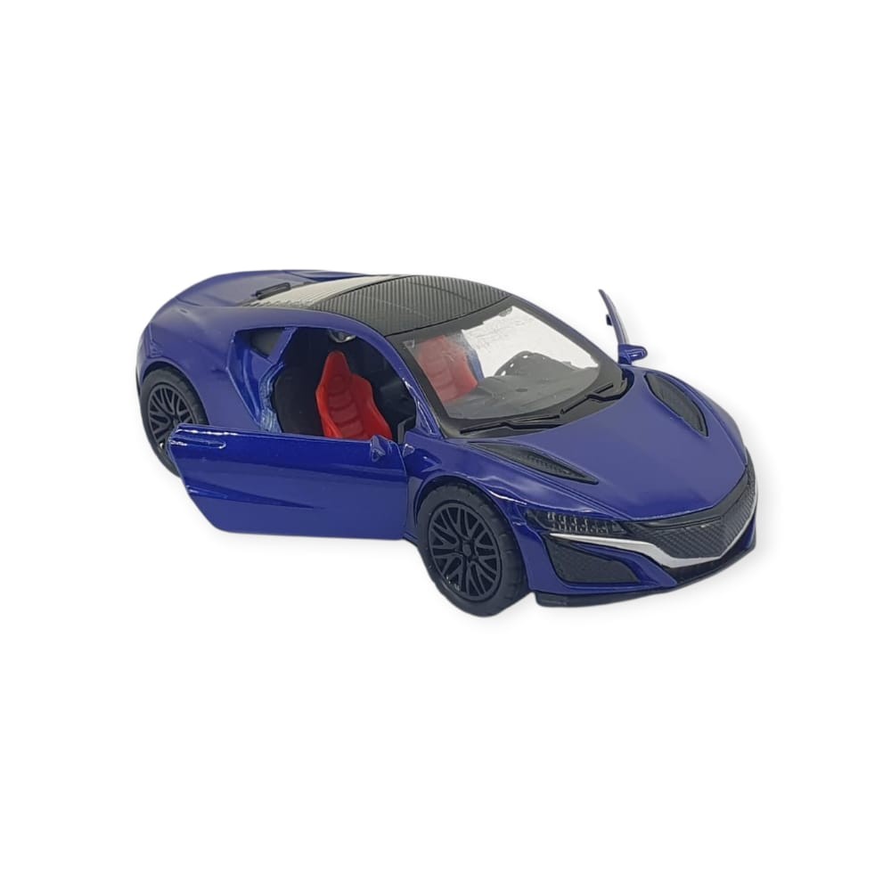 Çek Bırak Araba Metal - 3691C - Mavi (Lisinya)