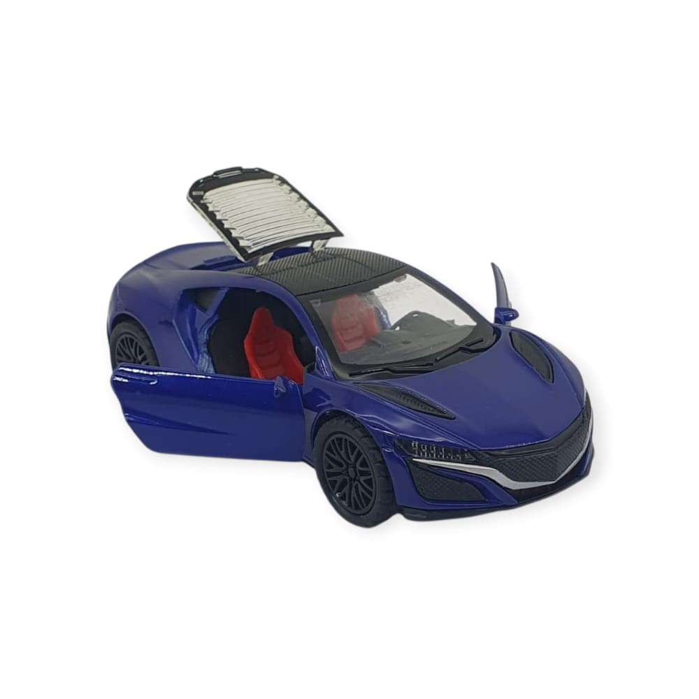 Çek Bırak Araba Metal - 3691C - Mavi (Lisinya)