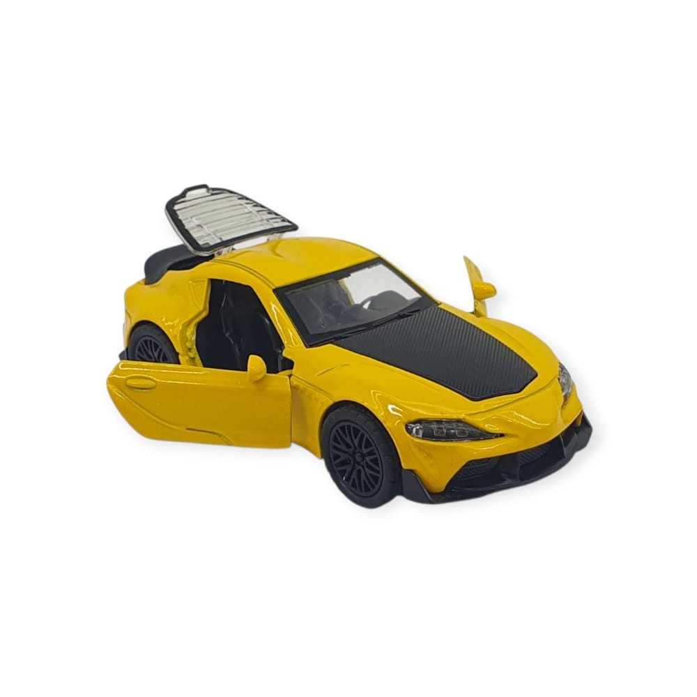 Çek Bırak Araba Metal - 3691C - Sarı (Lisinya)