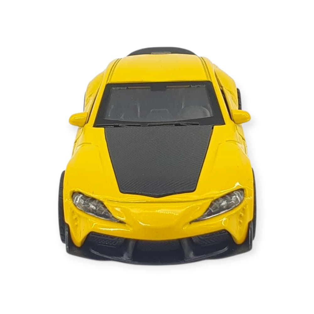 Çek Bırak Araba Metal - 3691C - Sarı (Lisinya)