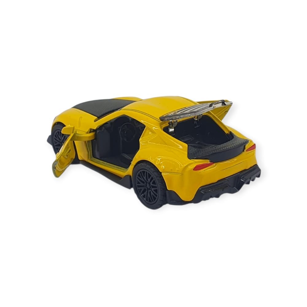 Çek Bırak Araba Metal - 3691C - Sarı (Lisinya)