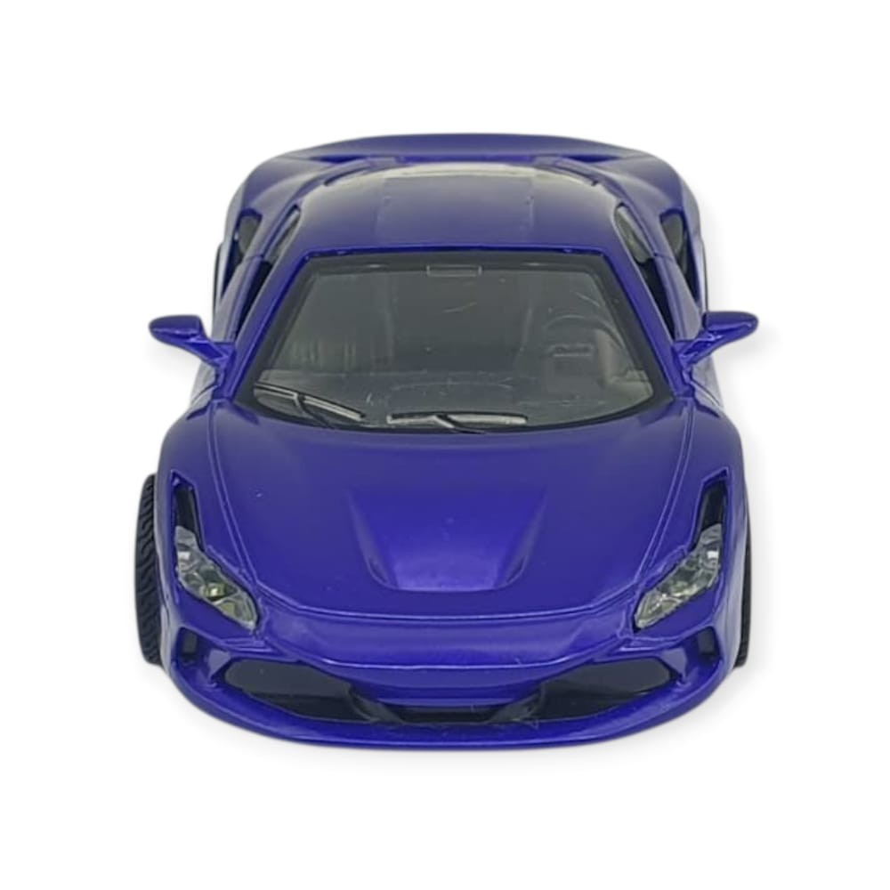 Çek Bırak Araba Metal - 6636-68M - Mavi (Lisinya)