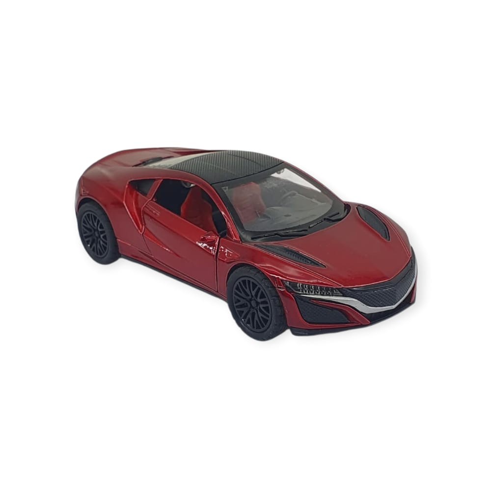 Çek Bırak Araba Metal - 3691C - Kırmızı (Lisinya)