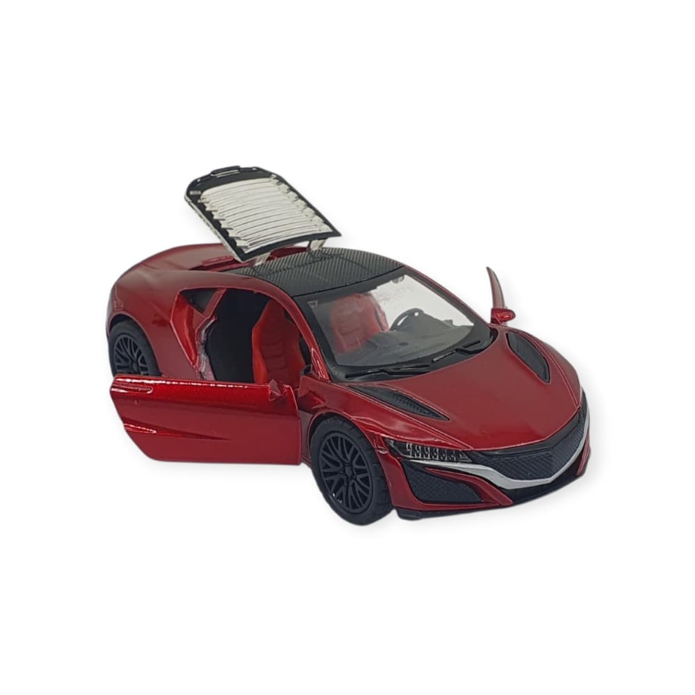 Çek Bırak Araba Metal - 3691C - Kırmızı (Lisinya)