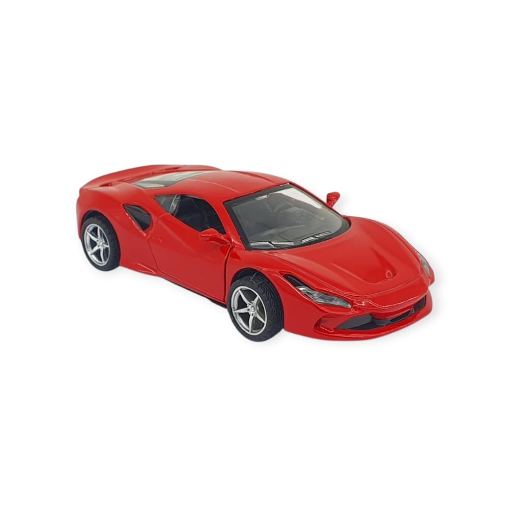 Çek Bırak Araba Metal - 6636-68M - Kırmızı (Lisinya)