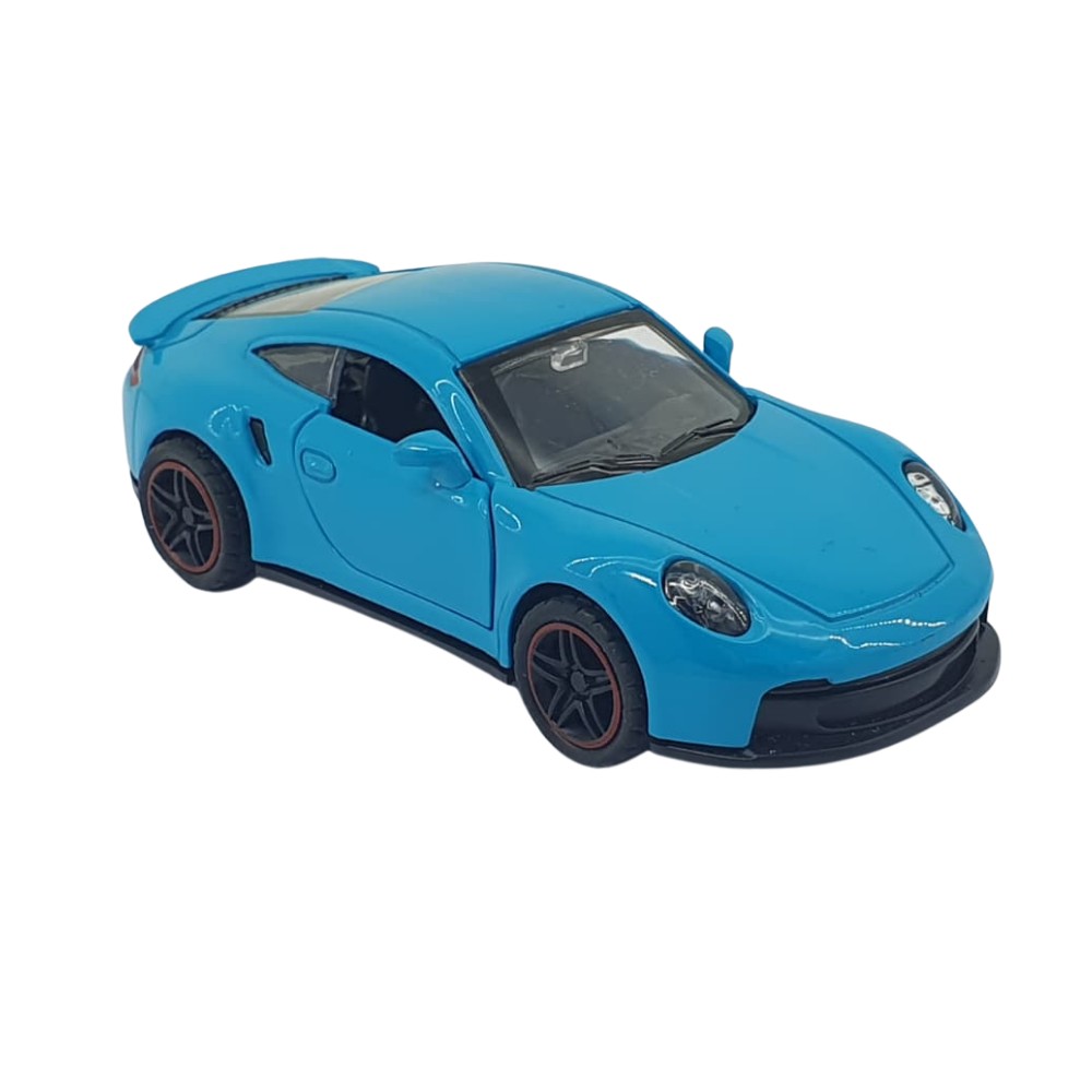 Çek Bırak Araba Metal - 6643-05-Mavi (Lisinya)