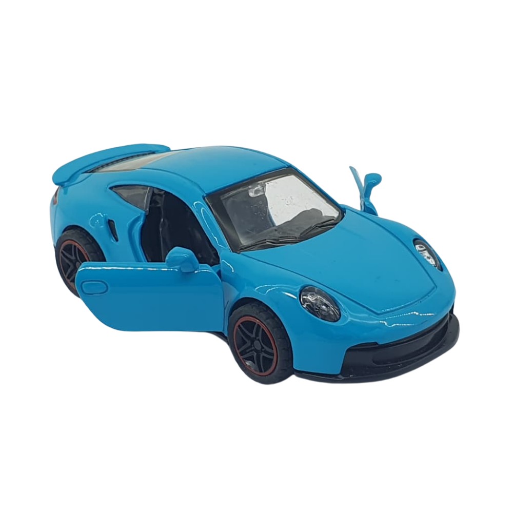 Çek Bırak Araba Metal - 6643-05-Mavi (Lisinya)