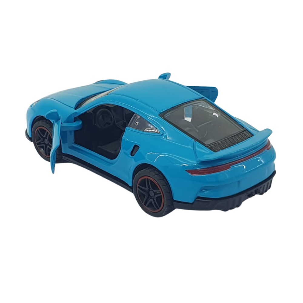 Çek Bırak Araba Metal - 6643-05-Mavi (Lisinya)