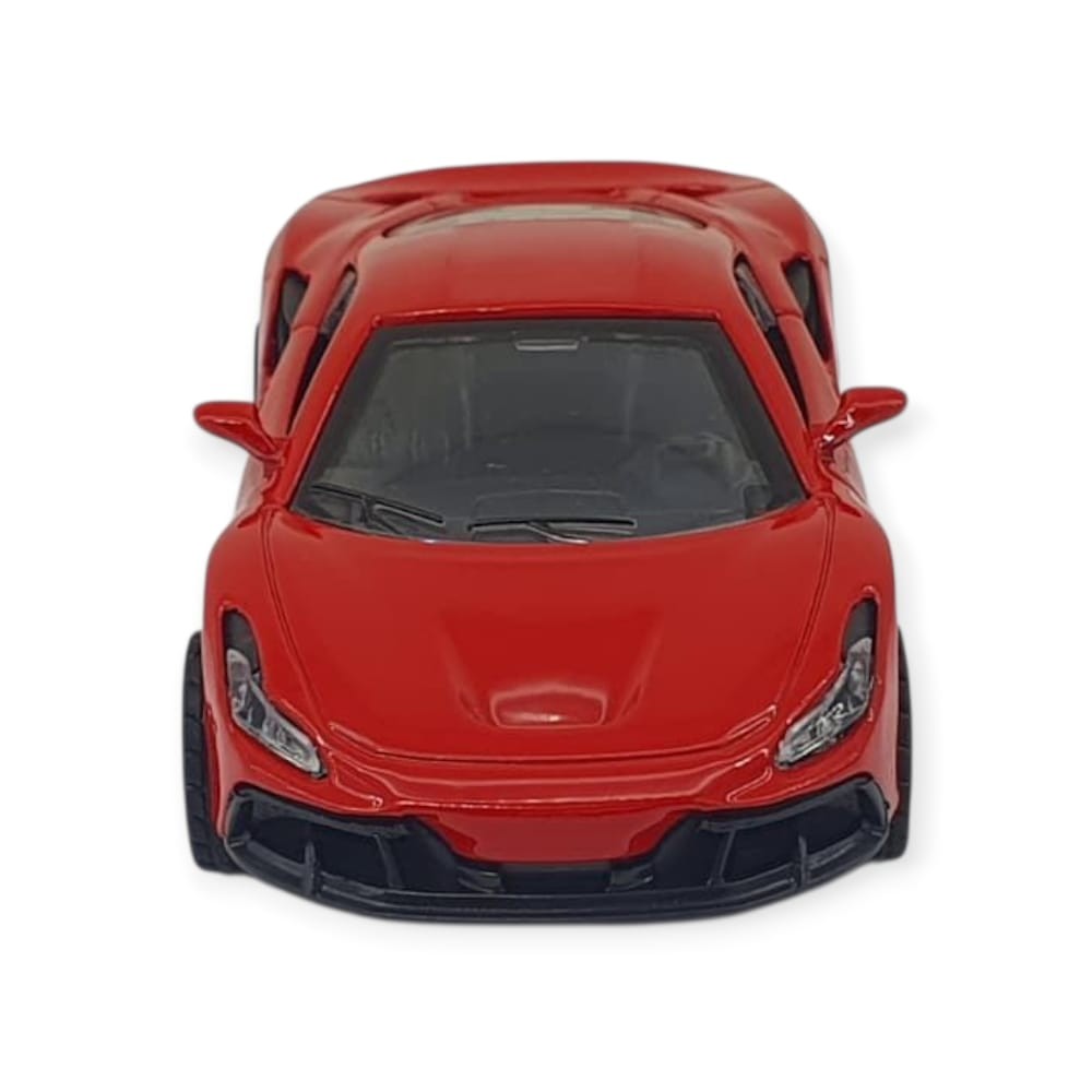 Çek Bırak Araba Metal - 6643-06 - Kırmızı (Lisinya)