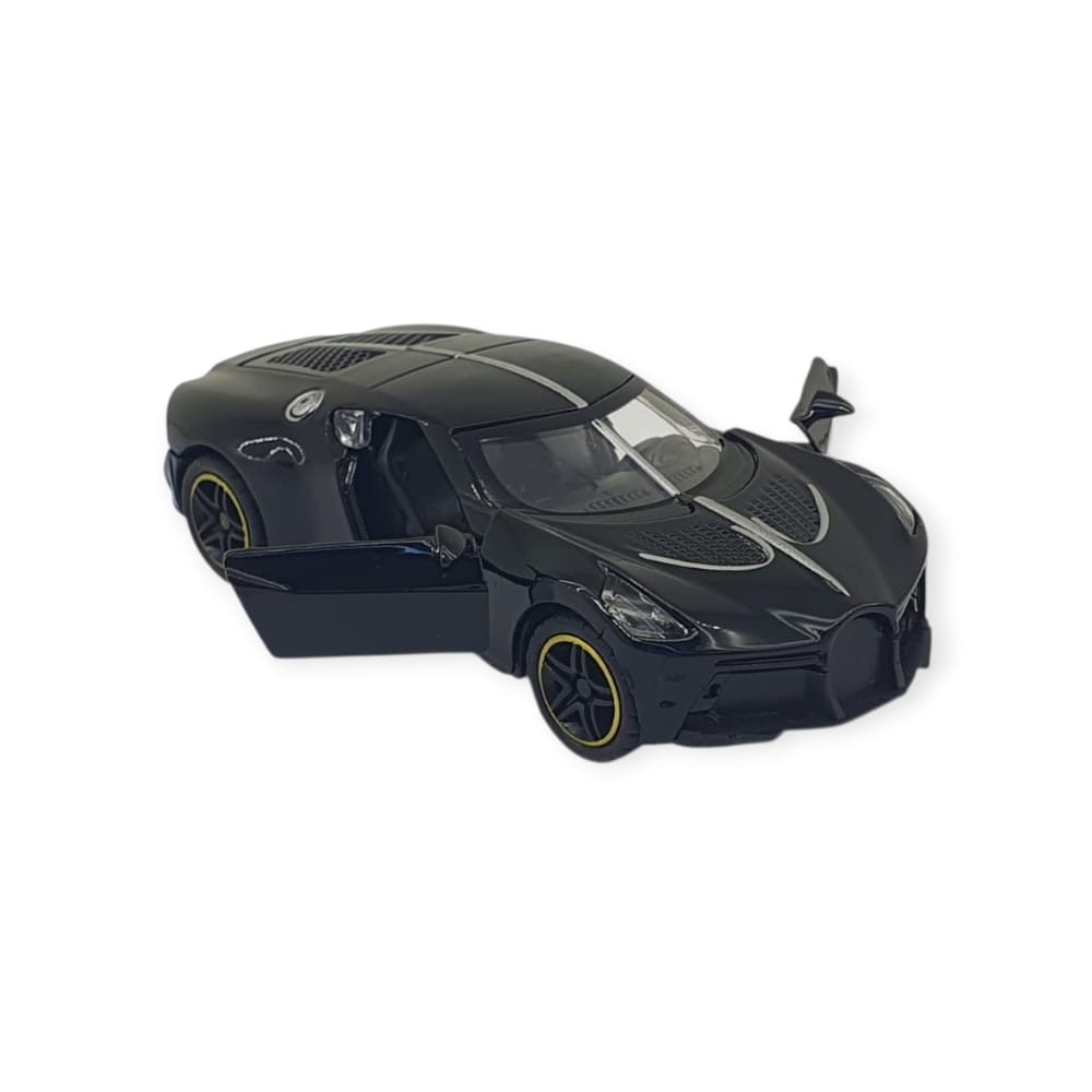 Çek Bırak Araba Metal - 6643-06 - Siyah (Lisinya)