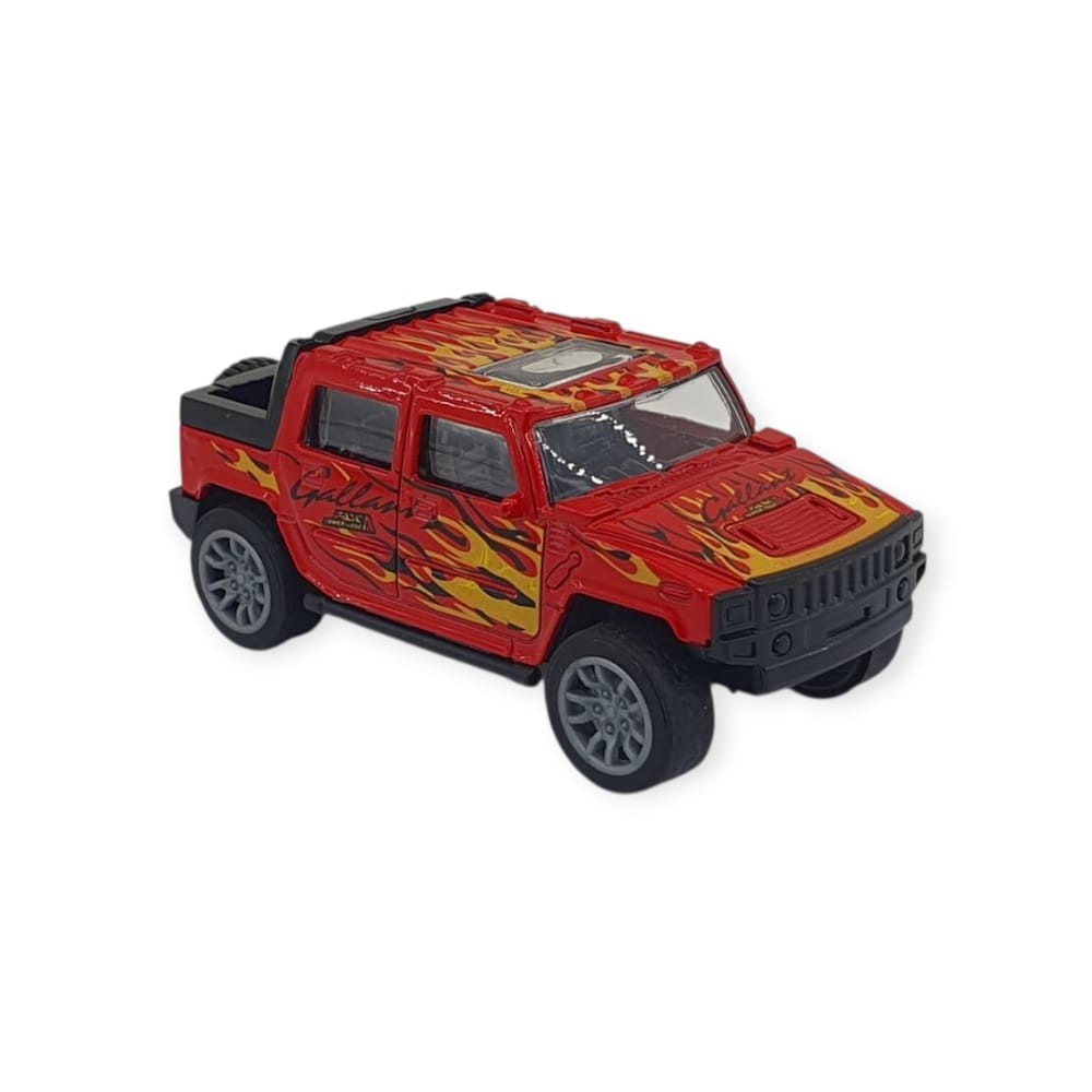 Çek Bırak Araba Metal -K137A7 - Kırmızı (Lisinya)