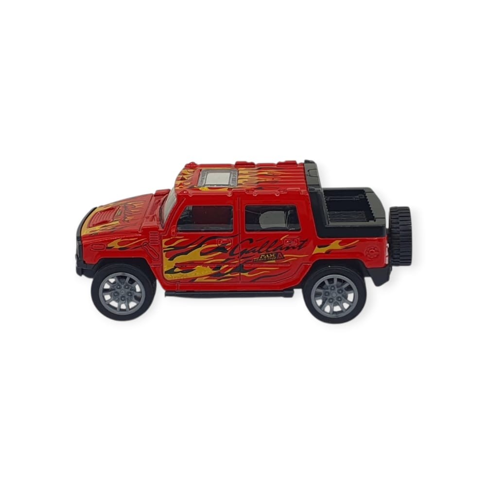 Çek Bırak Araba Metal -K137A7 - Kırmızı (Lisinya)