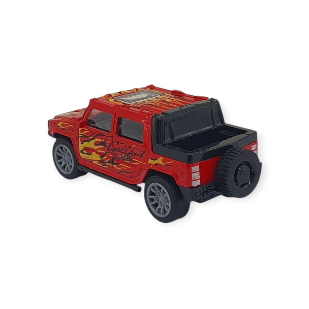 Çek Bırak Araba Metal -K137A7 - Kırmızı (Lisinya)