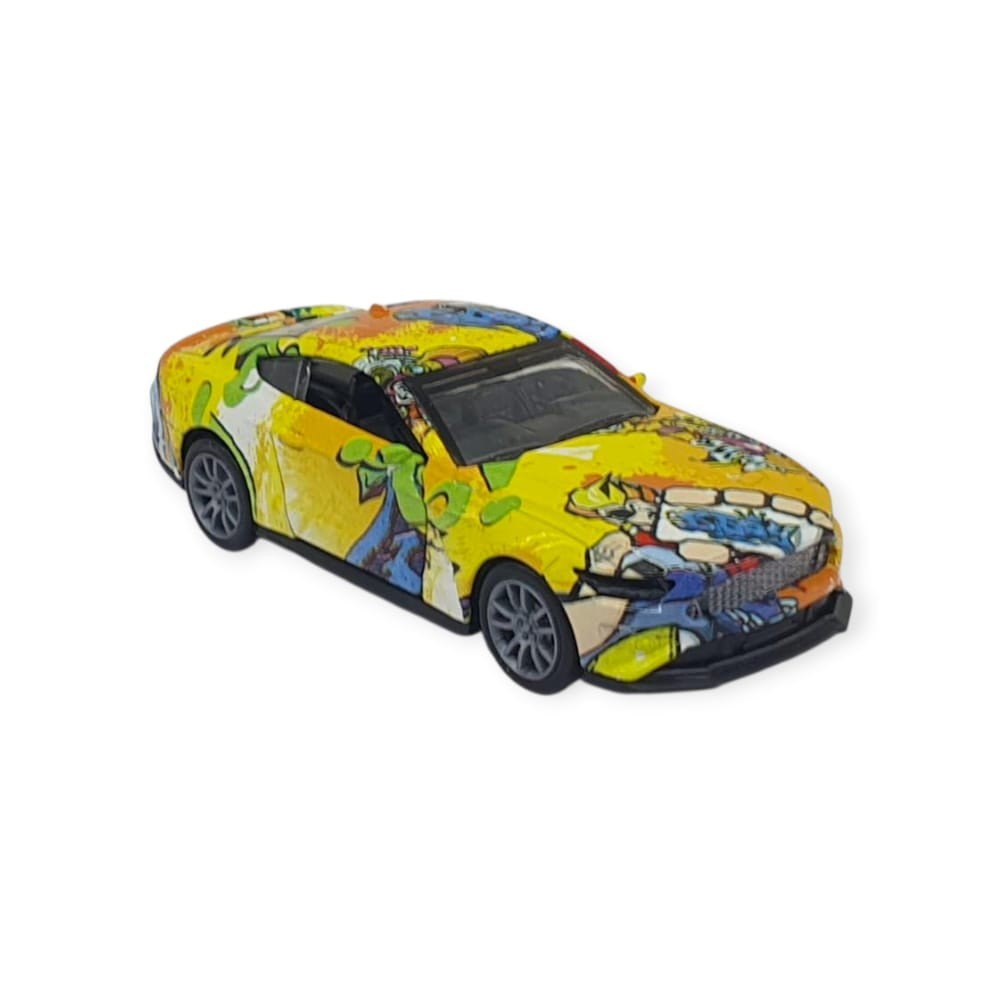 Çek Bırak Grafity Araba Metal -K174C1 - Sarı (Lisinya)