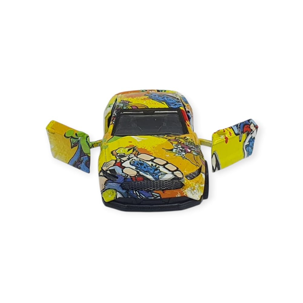 Çek Bırak Grafity Araba Metal -K174C1 - Sarı (Lisinya)