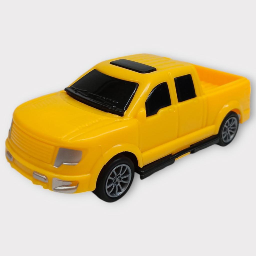 Çek Bırak Arabalar 10 Cm - Sarı Pick-Up (Lisinya) Çek Bırak Arabalar 10 Cm - Sarı Pick-Up (Lisinya)