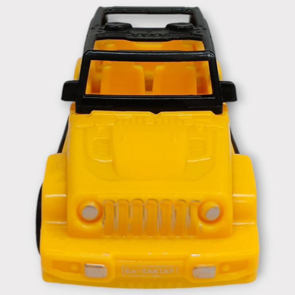 Çek Bırak Arabalar 10 Cm - Sarı Jeep (Lisinya) Çek Bırak Arabalar 10 Cm - Sarı Jeep (Lisinya)