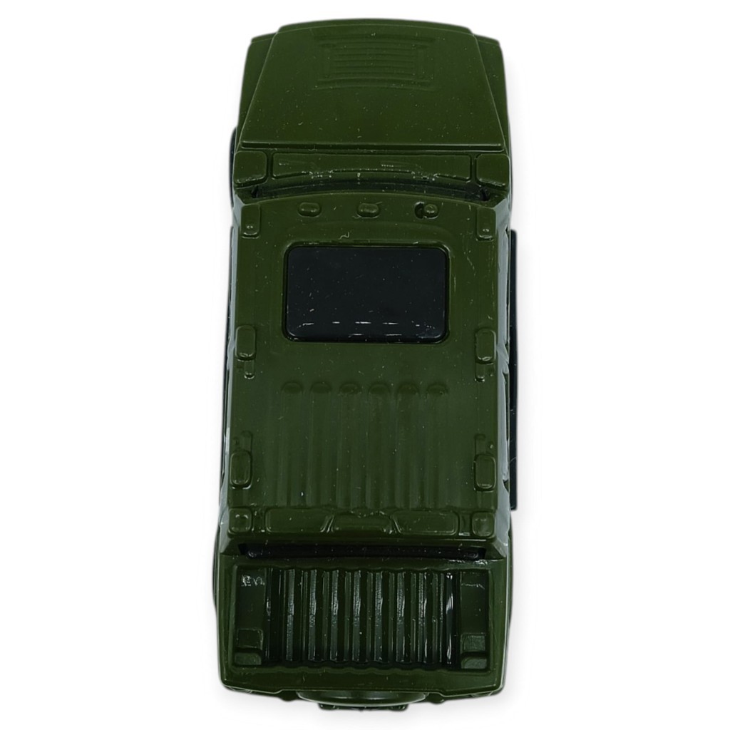 Çek Bırak Arabalar 10 Cm - Yeşil Çift Kabin Pick-Up (Lisinya)