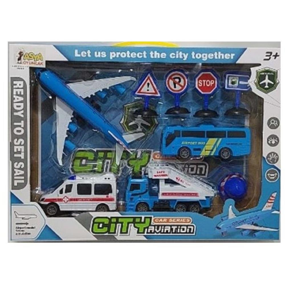 Çek Bırak Havalimanı Seti - 7756S-307B (Lisinya) Çek Bırak Havalimanı Seti - 7756S-307B (Lisinya)