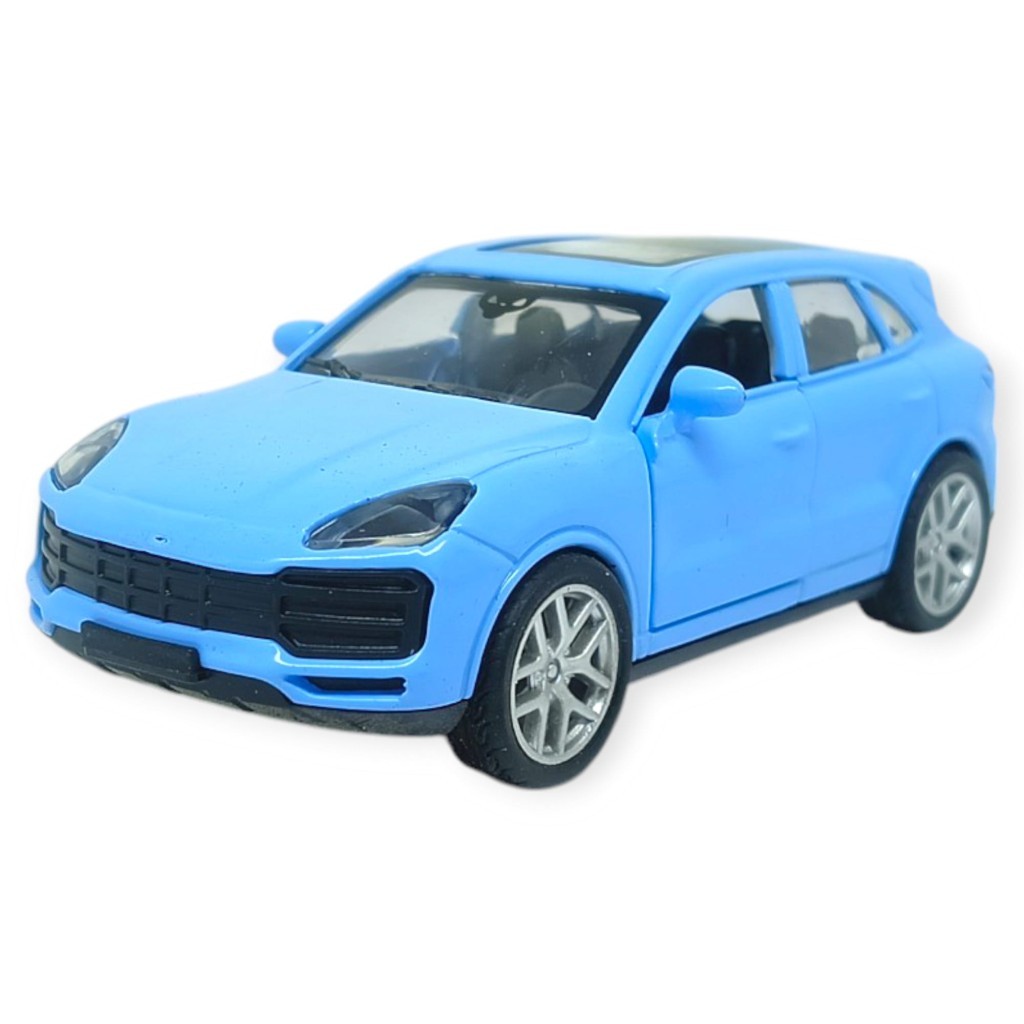 Çek Bırak Kapıları Açılar Metal Araba - 11 cm - Mavi (Lisinya)