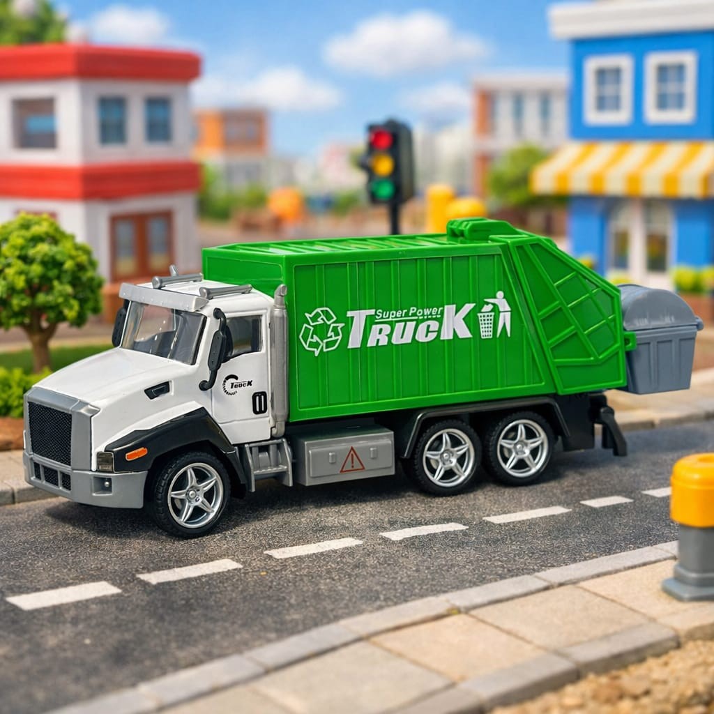 Çek Bırak İş Makineleri - Çöp Kamyonu (Lisinya)