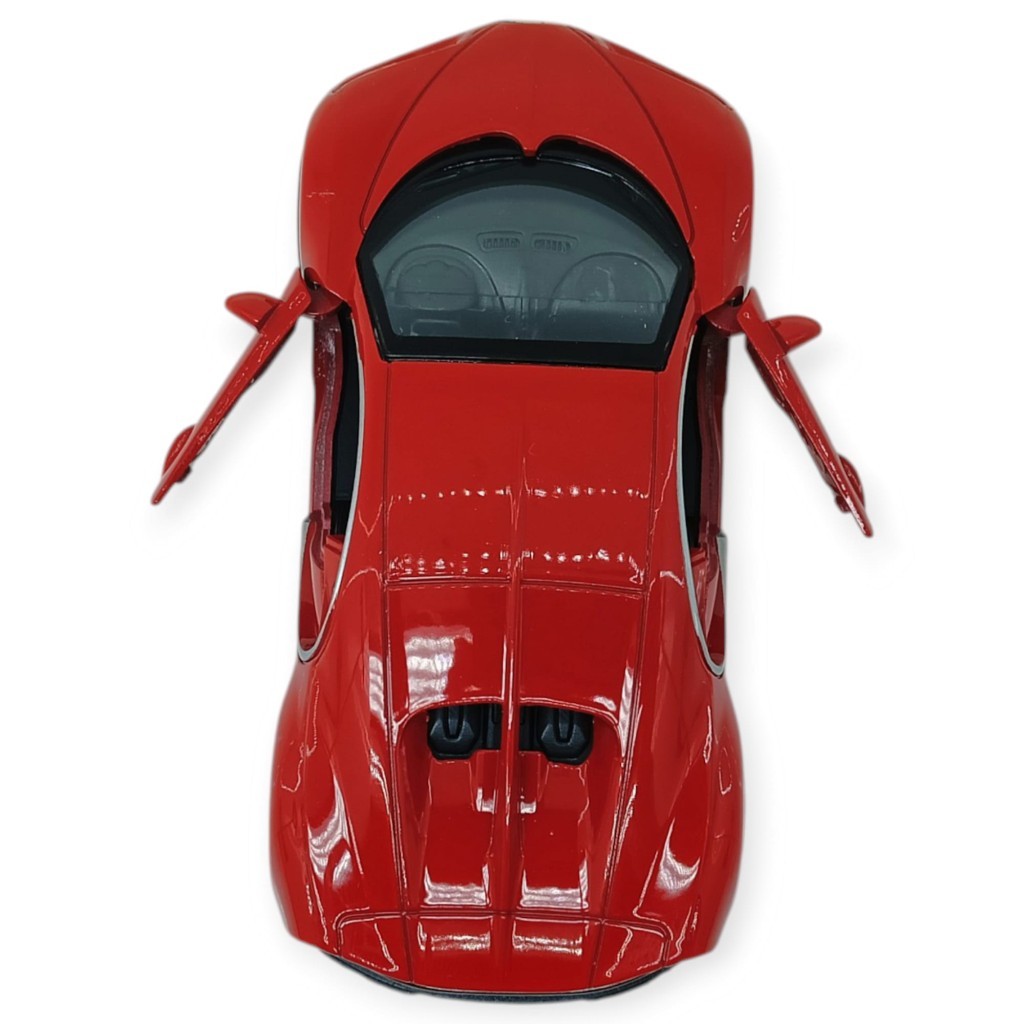 Çek Bırak Metal 12 Cm Model Araba - Kırmızı (Lisinya)