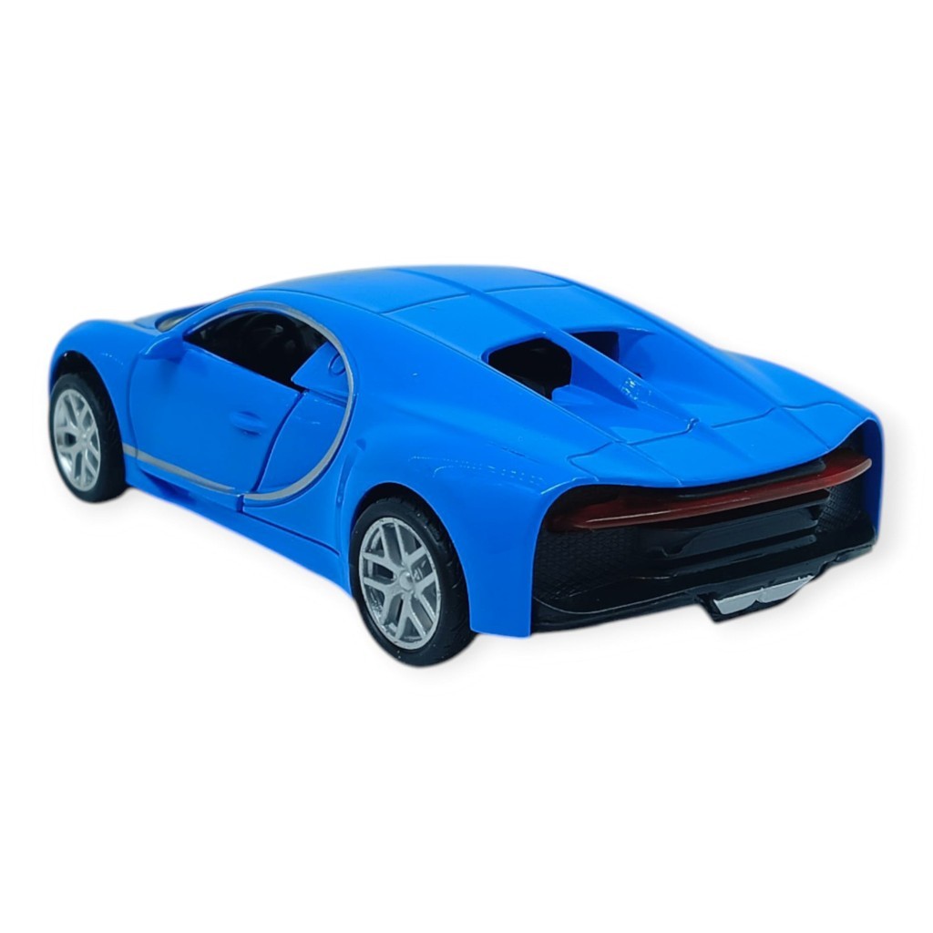 Çek Bırak Metal 12 Cm Model Araba - Mavi (Lisinya)