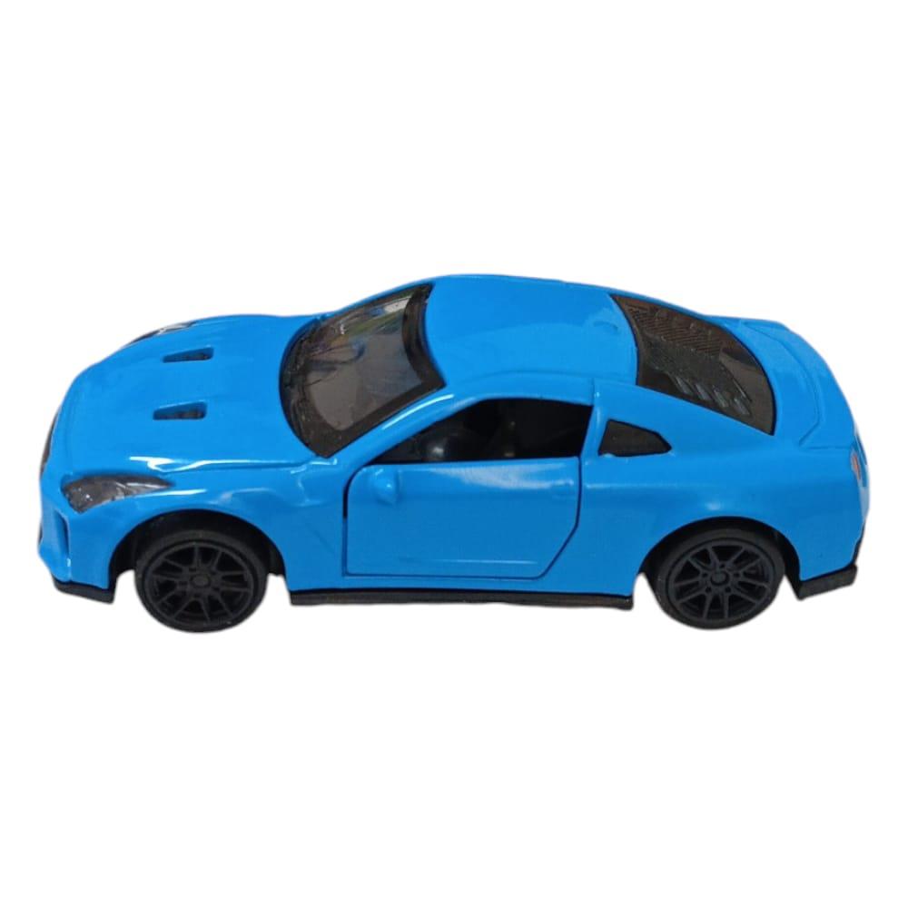 Çek Bırak Metal Araba - 4311E - Mavi (Lisinya)