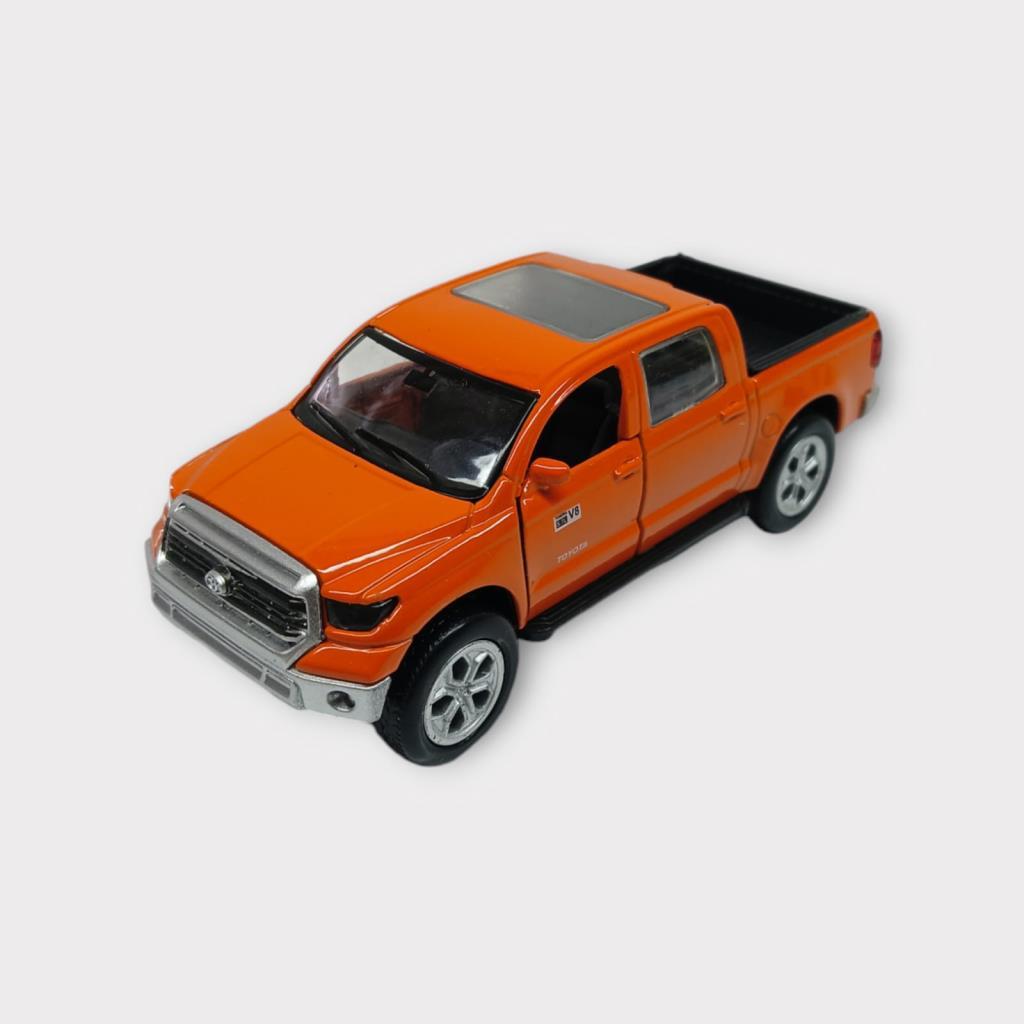 Çek Bırak Metal Araba Sesli Işıklı - Turuncu (Lisinya)