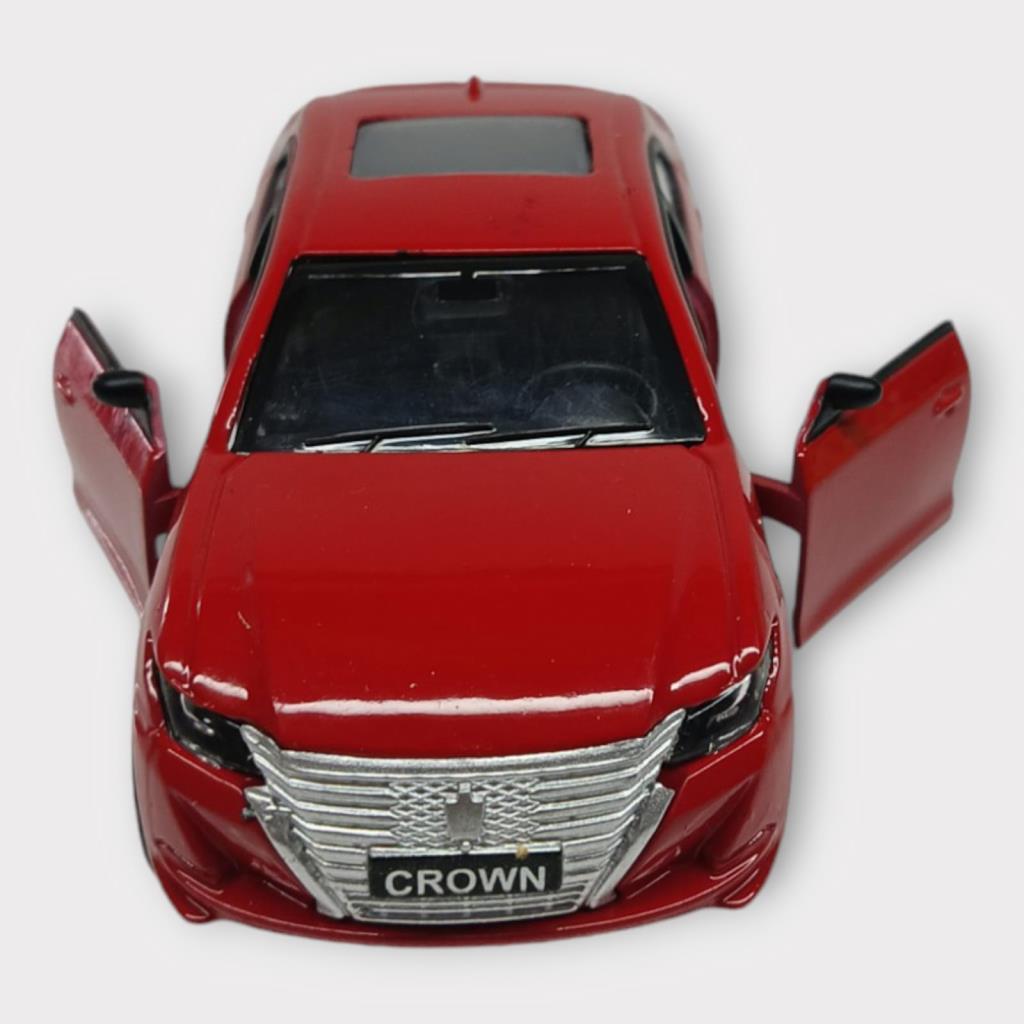 Çek Bırak Metal Araba Sesli Işıklı - Kırmızı (Lisinya)