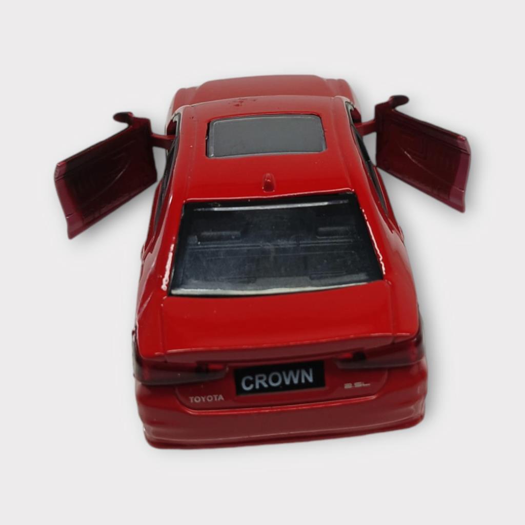 Çek Bırak Metal Araba Sesli Işıklı - Kırmızı (Lisinya)