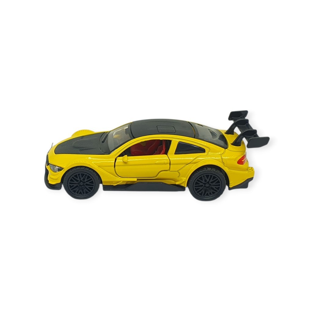 Çek Bırak Metal Arabalar 12 cm - 3671C - Sarı (Lisinya) Çek Bırak Metal Arabalar 12 cm - 3671C - Sarı (Lisinya)